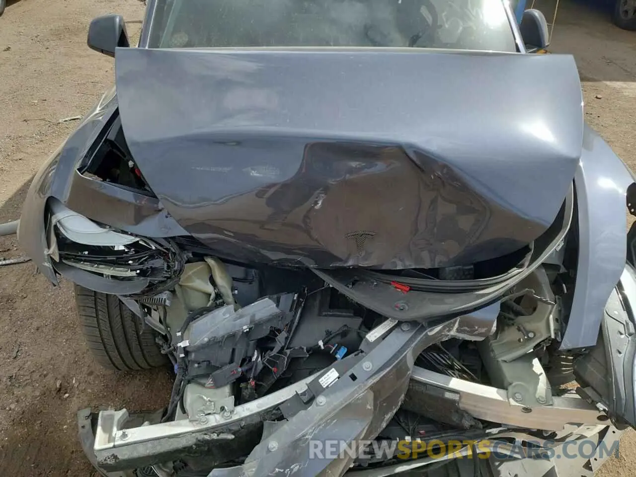 11 Photograph of a damaged car 7SAYGDEF7NF456866 TESLA MODEL Y 2022