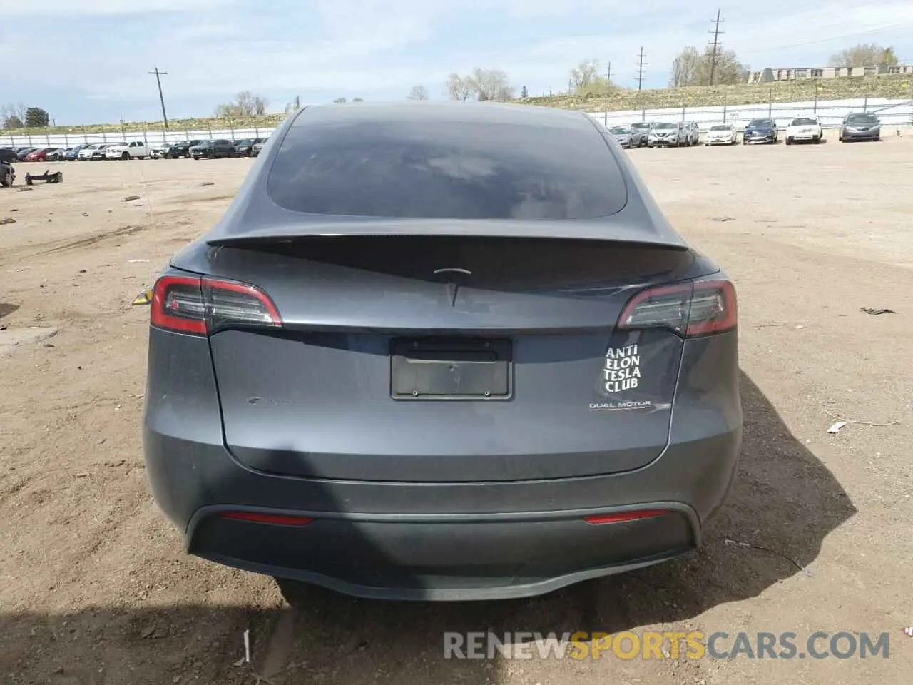 6 Photograph of a damaged car 7SAYGDEF7NF456866 TESLA MODEL Y 2022