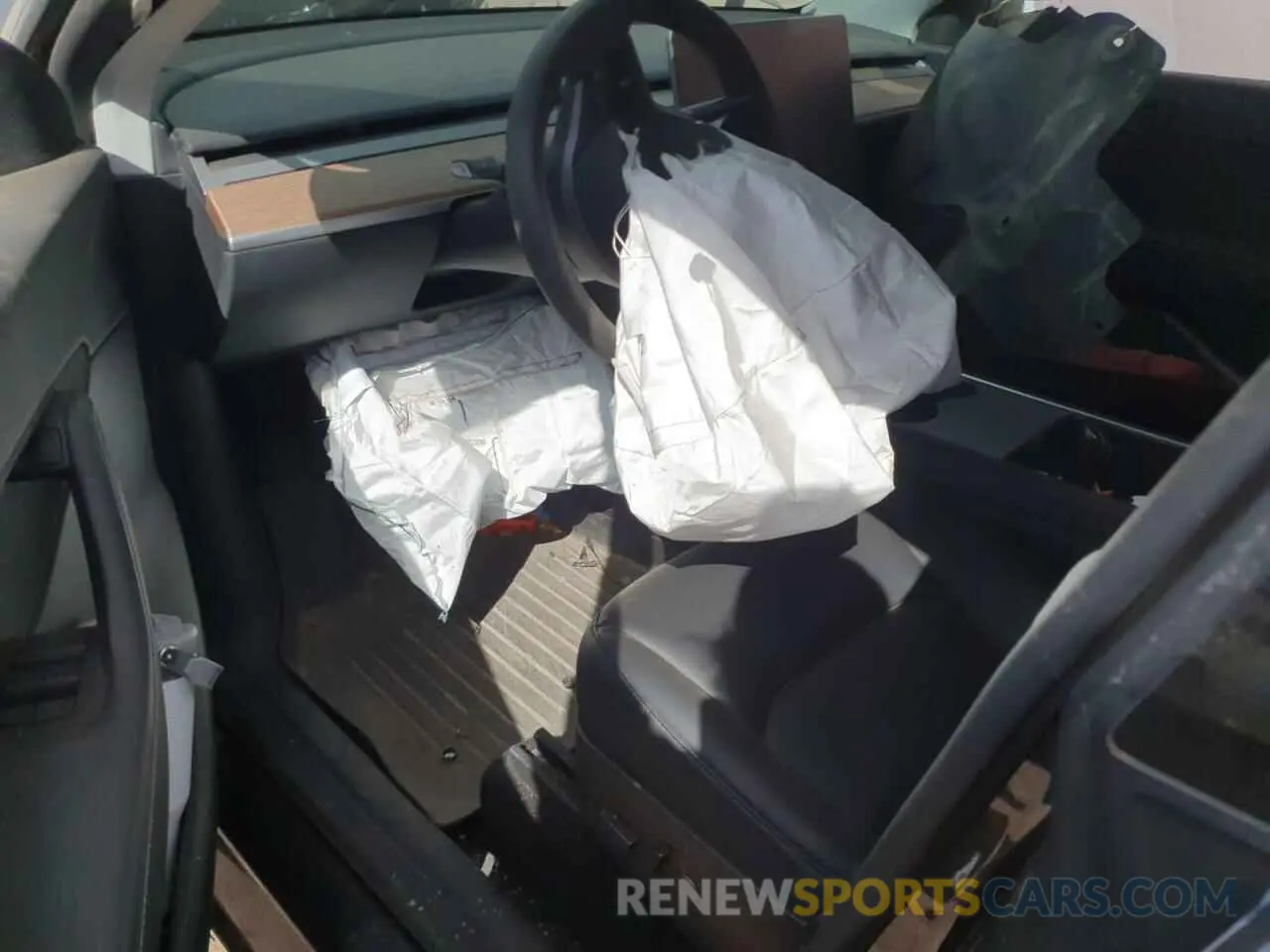 8 Photograph of a damaged car 7SAYGDEF7NF456866 TESLA MODEL Y 2022