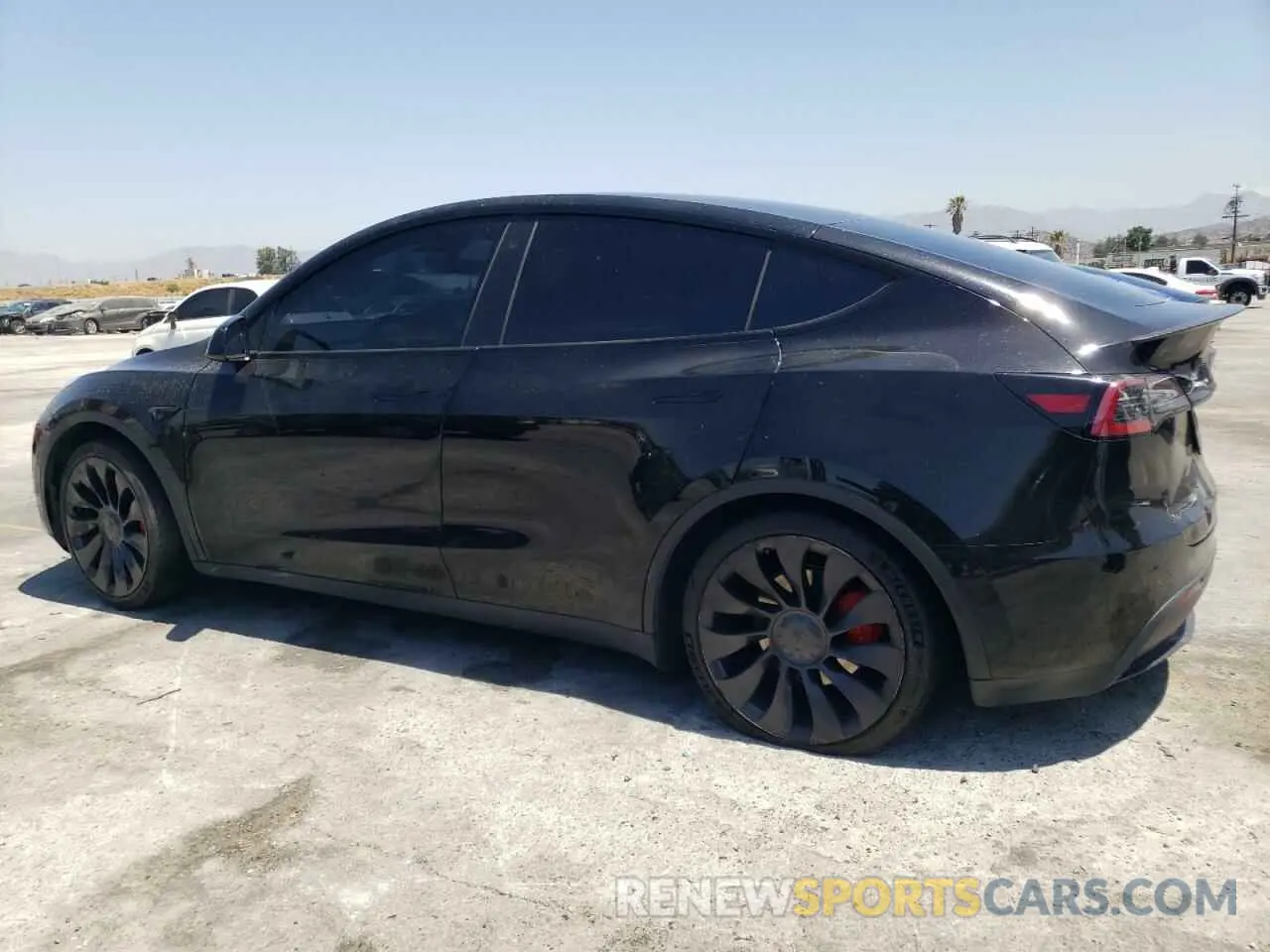 2 Photograph of a damaged car 7SAYGDEF7NF485011 TESLA MODEL Y 2022