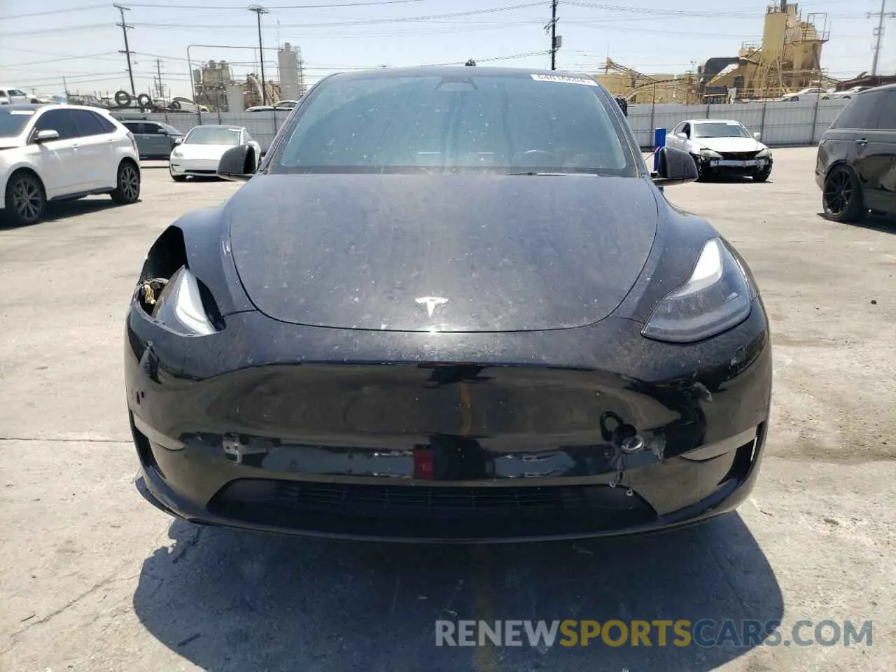 5 Photograph of a damaged car 7SAYGDEF7NF485011 TESLA MODEL Y 2022