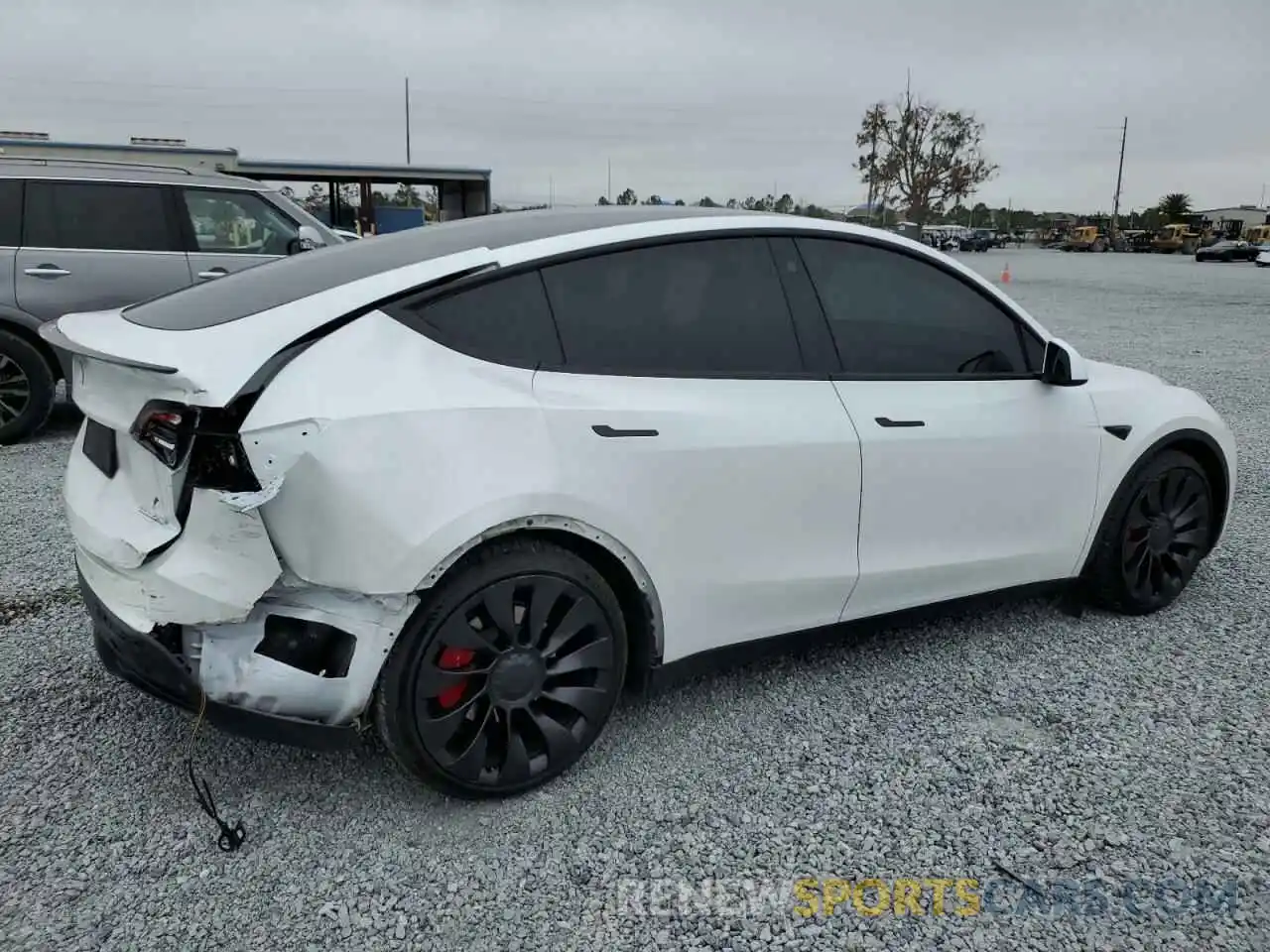 3 Photograph of a damaged car 7SAYGDEF7NF537009 TESLA MODEL Y 2022