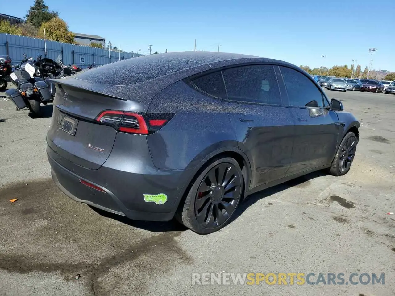 3 Photograph of a damaged car 7SAYGDEF7NF553856 TESLA MODEL Y 2022