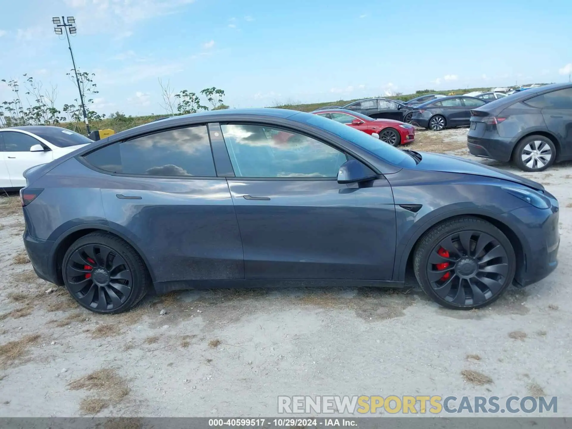 13 Photograph of a damaged car 7SAYGDEF8NF375505 TESLA MODEL Y 2022