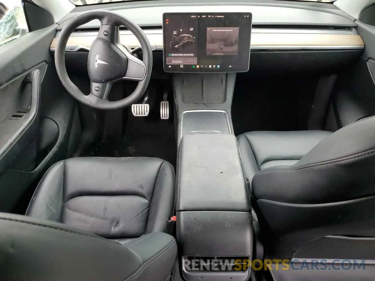 8 Photograph of a damaged car 7SAYGDEF8NF389954 TESLA MODEL Y 2022