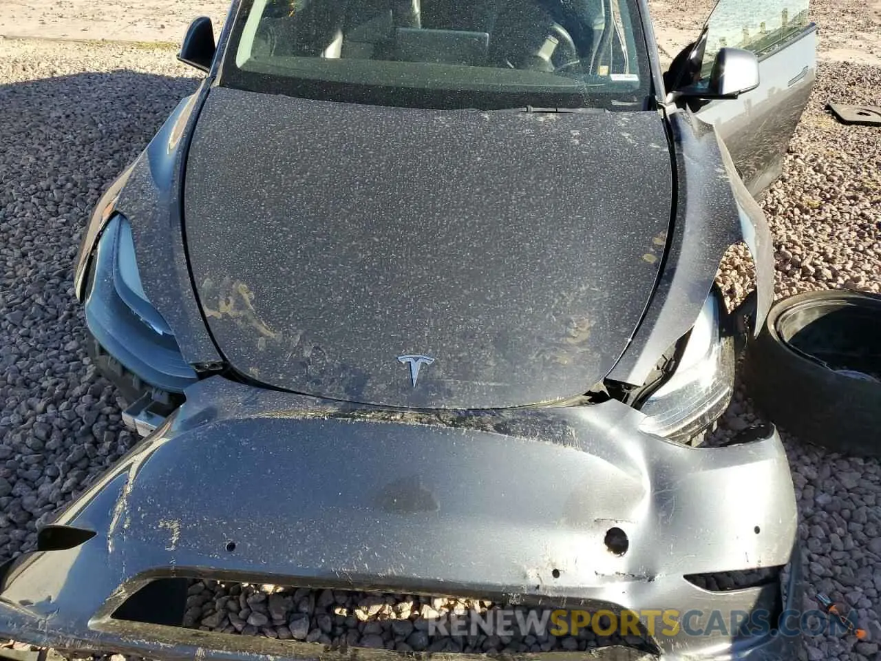 11 Photograph of a damaged car 7SAYGDEF8NF406607 TESLA MODEL Y 2022
