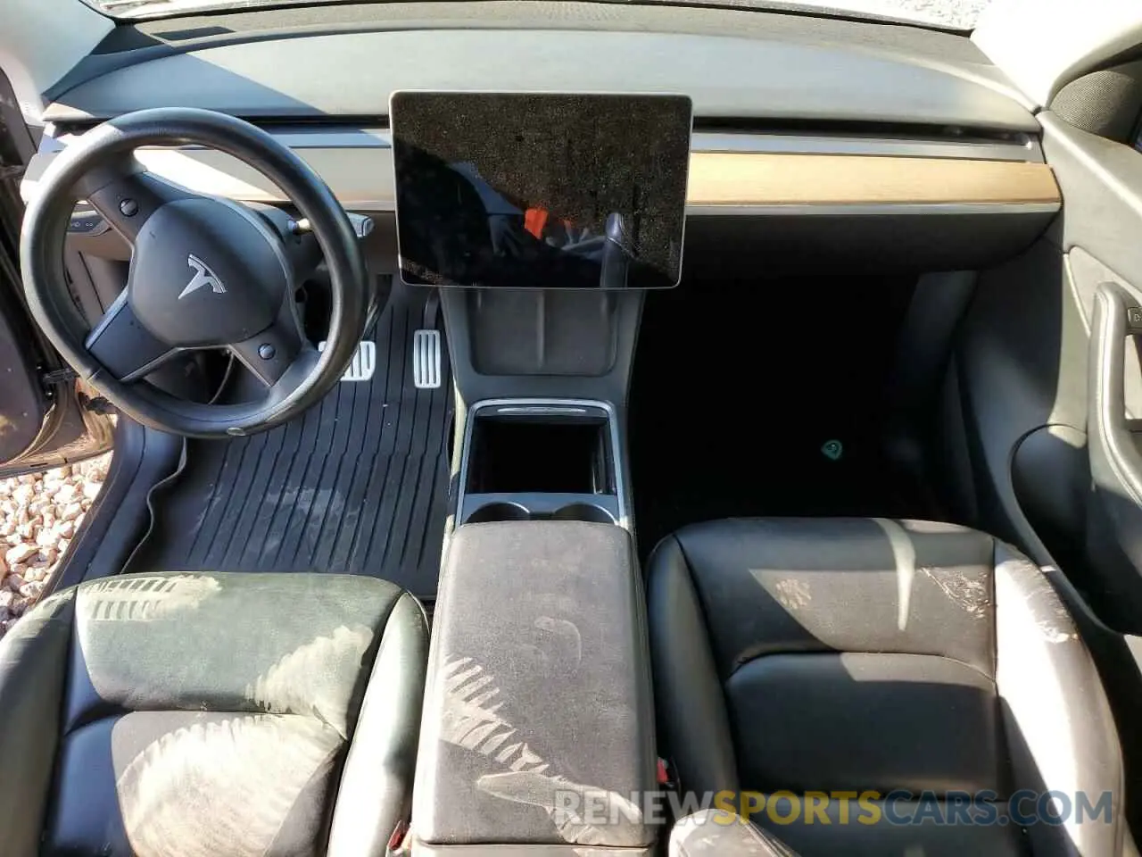 8 Photograph of a damaged car 7SAYGDEF8NF406607 TESLA MODEL Y 2022