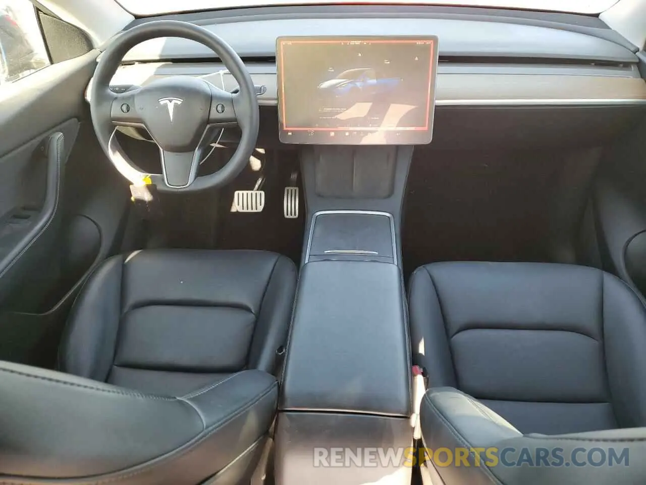 8 Photograph of a damaged car 7SAYGDEF8NF446623 TESLA MODEL Y 2022
