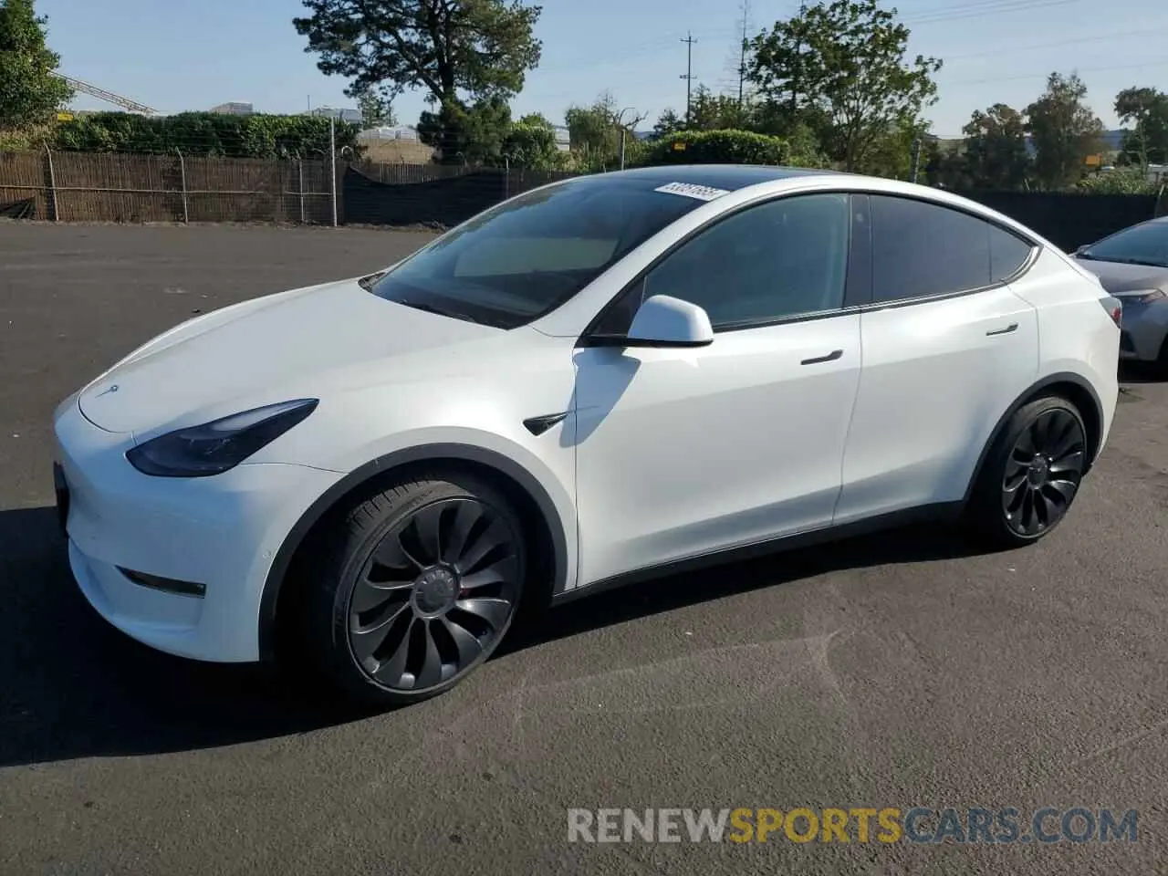 1 Photograph of a damaged car 7SAYGDEF8NF468220 TESLA MODEL Y 2022