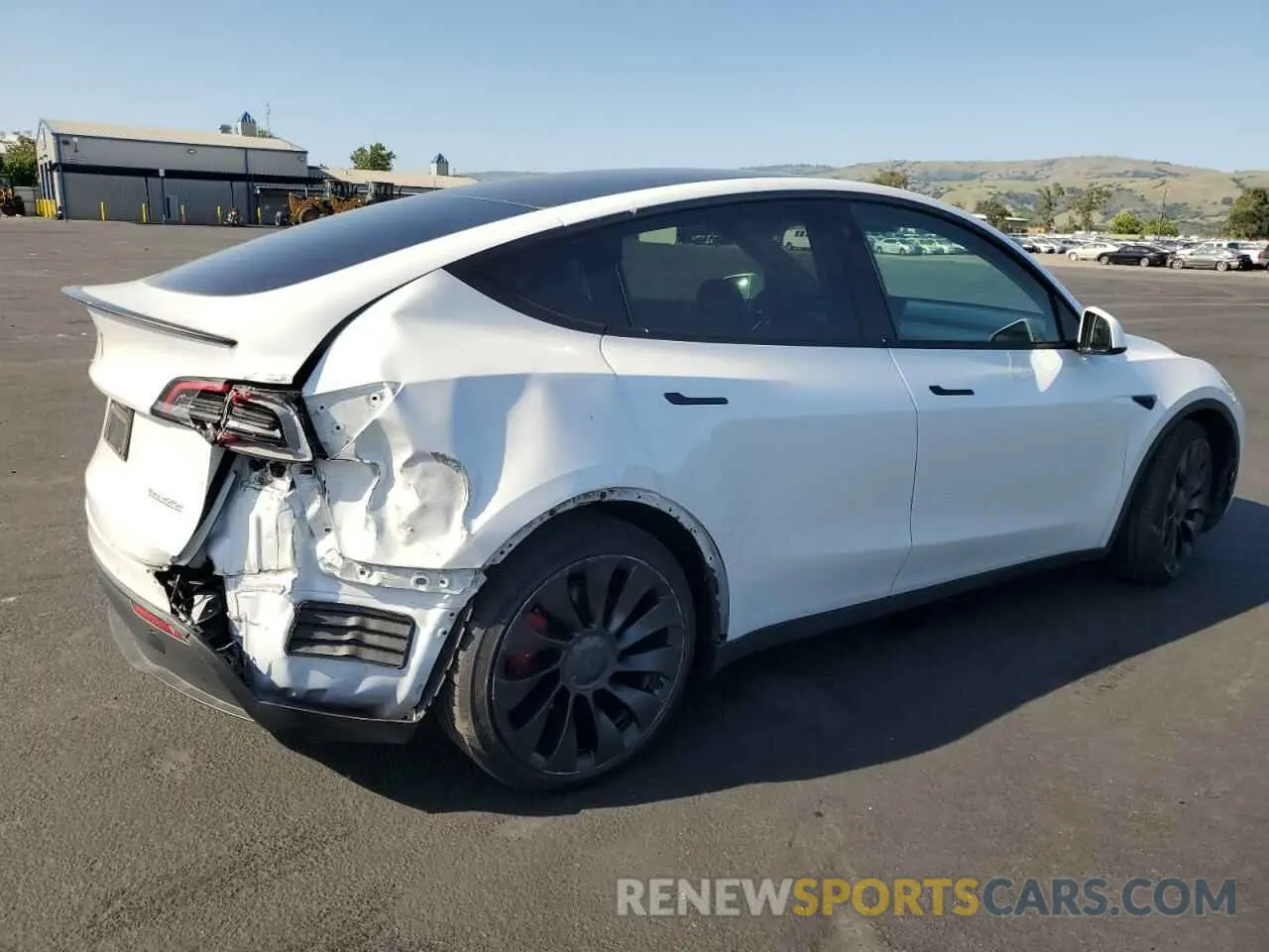 3 Photograph of a damaged car 7SAYGDEF8NF468220 TESLA MODEL Y 2022
