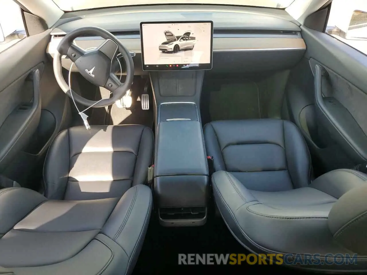 8 Photograph of a damaged car 7SAYGDEF8NF468220 TESLA MODEL Y 2022