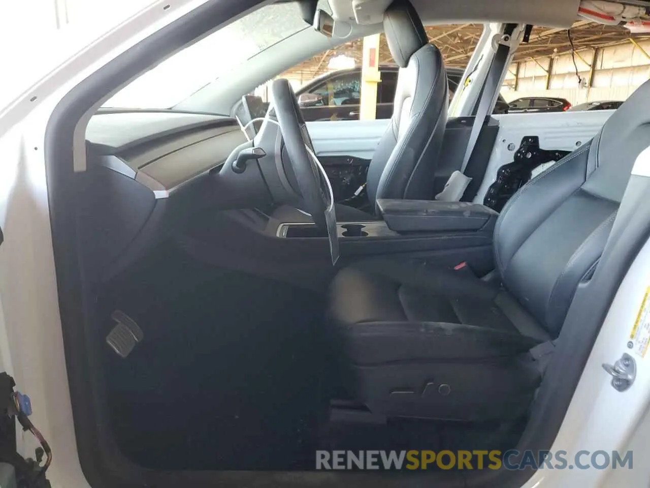 7 Photograph of a damaged car 7SAYGDEF8NF489908 TESLA MODEL Y 2022