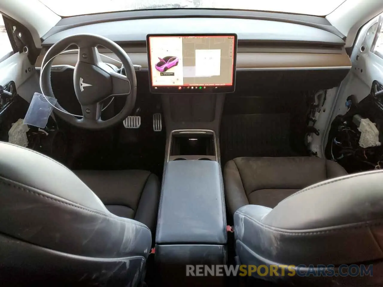 8 Photograph of a damaged car 7SAYGDEF8NF489908 TESLA MODEL Y 2022