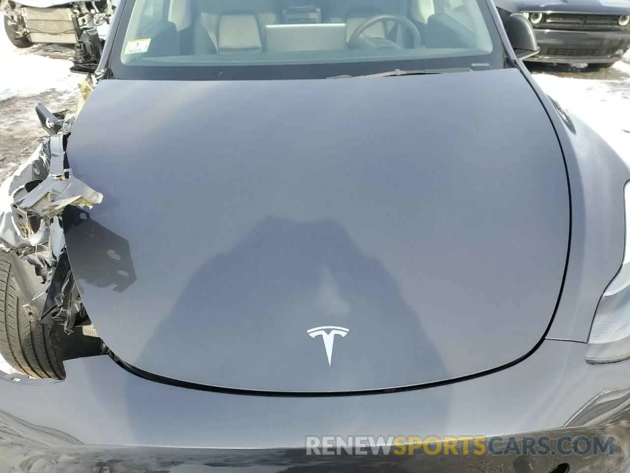 11 Photograph of a damaged car 7SAYGDEF8NF513978 TESLA MODEL Y 2022
