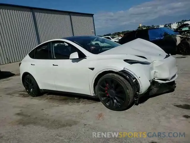14 Photograph of a damaged car 7SAYGDEF9NF338317 TESLA MODEL Y 2022