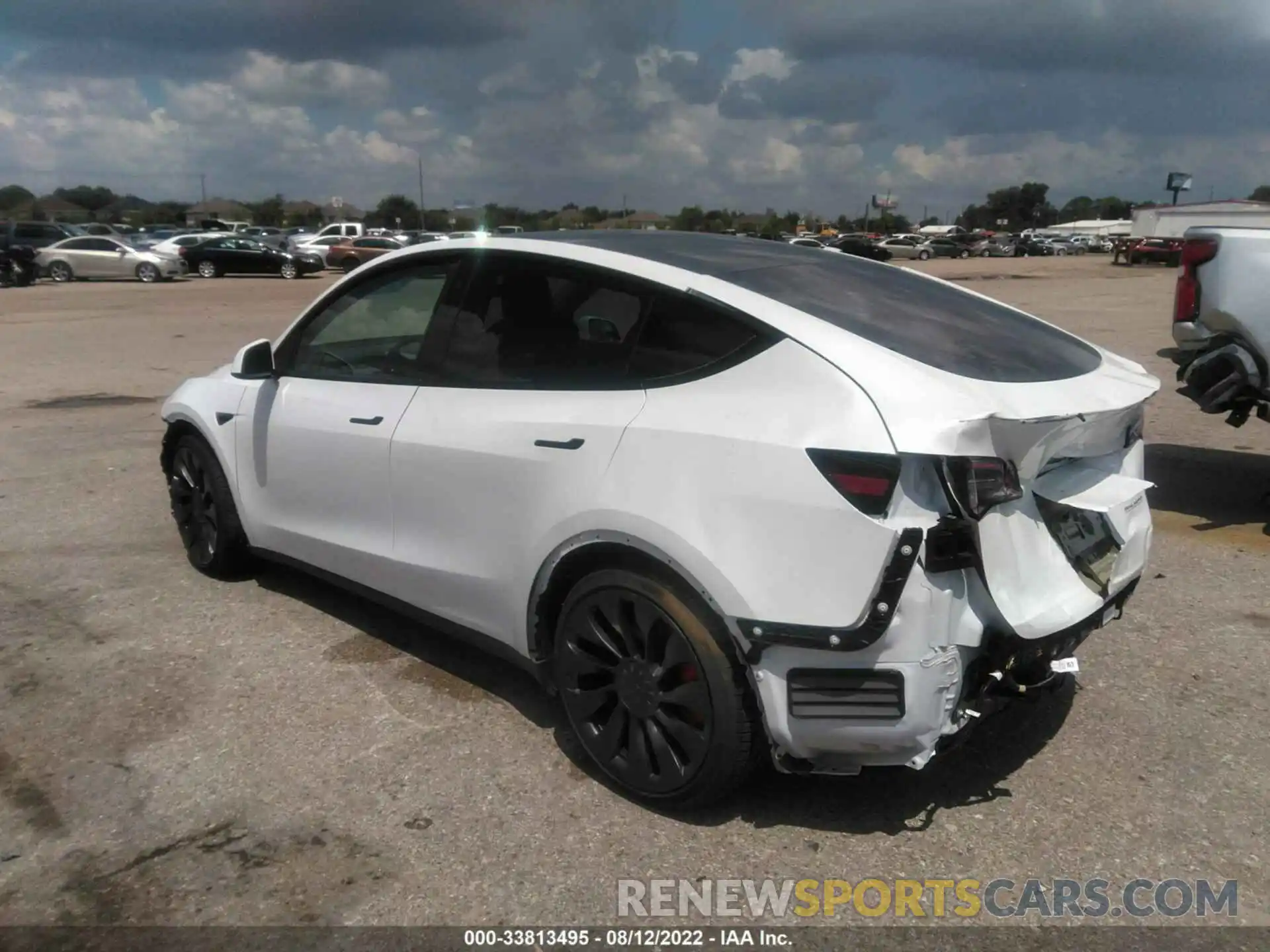 3 Photograph of a damaged car 7SAYGDEF9NF358308 TESLA MODEL Y 2022