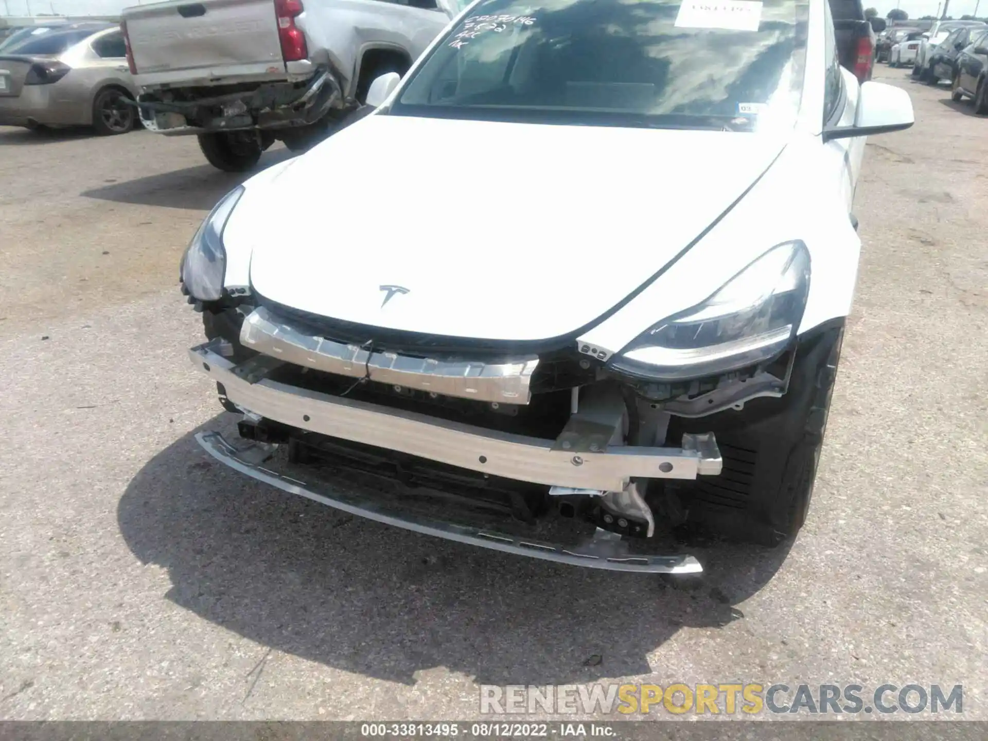 6 Photograph of a damaged car 7SAYGDEF9NF358308 TESLA MODEL Y 2022