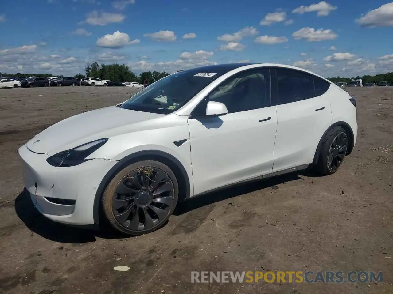 1 Photograph of a damaged car 7SAYGDEF9NF372337 TESLA MODEL Y 2022