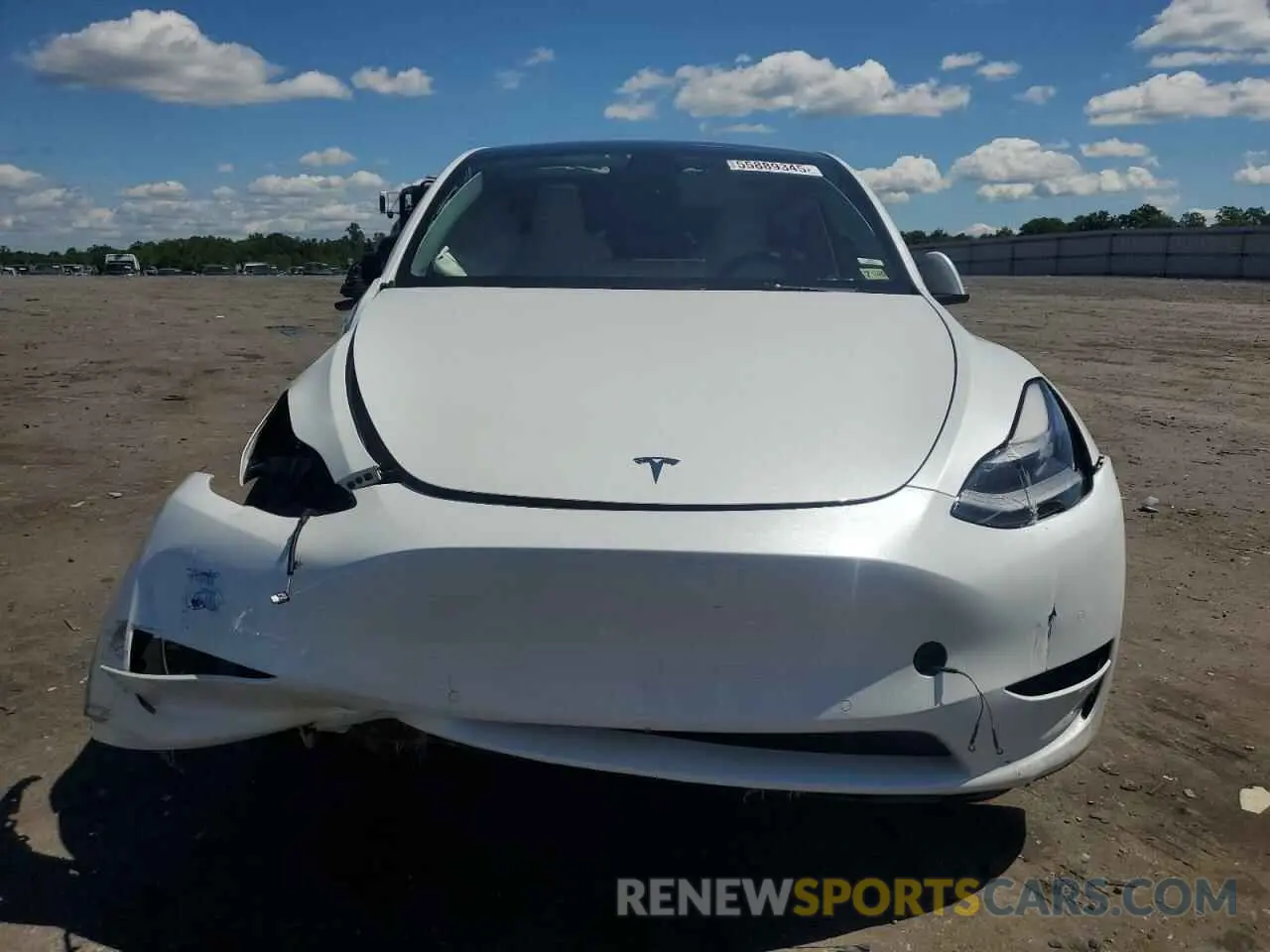 5 Photograph of a damaged car 7SAYGDEF9NF372337 TESLA MODEL Y 2022