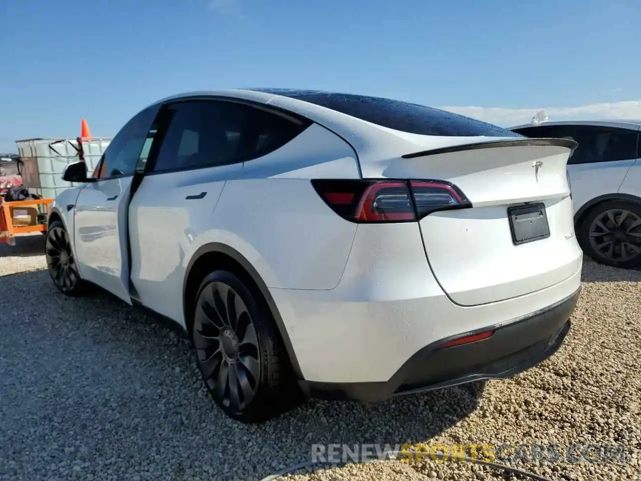 3 Photograph of a damaged car 7SAYGDEF9NF372760 TESLA MODEL Y 2022