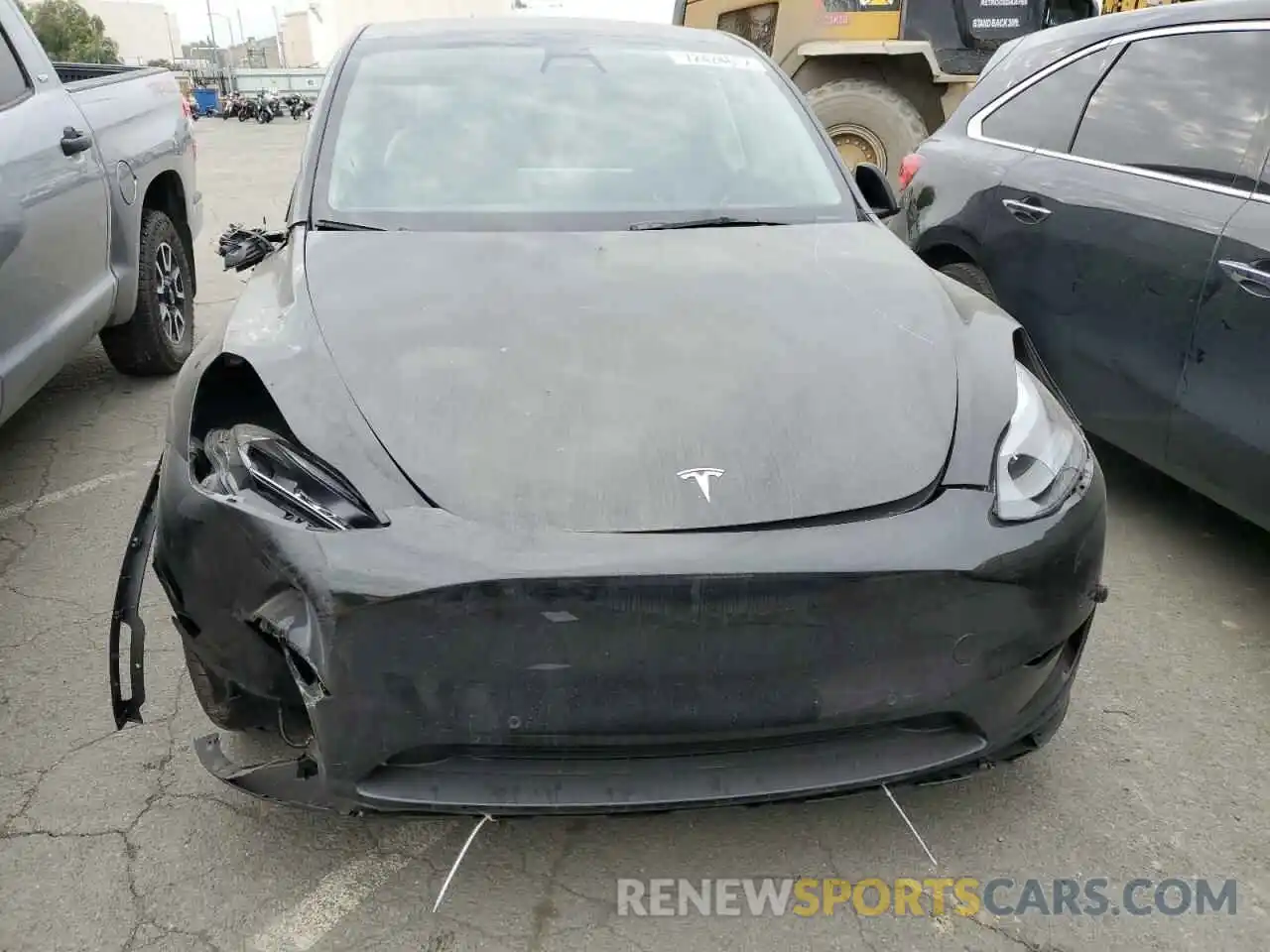 5 Photograph of a damaged car 7SAYGDEF9NF382768 TESLA MODEL Y 2022