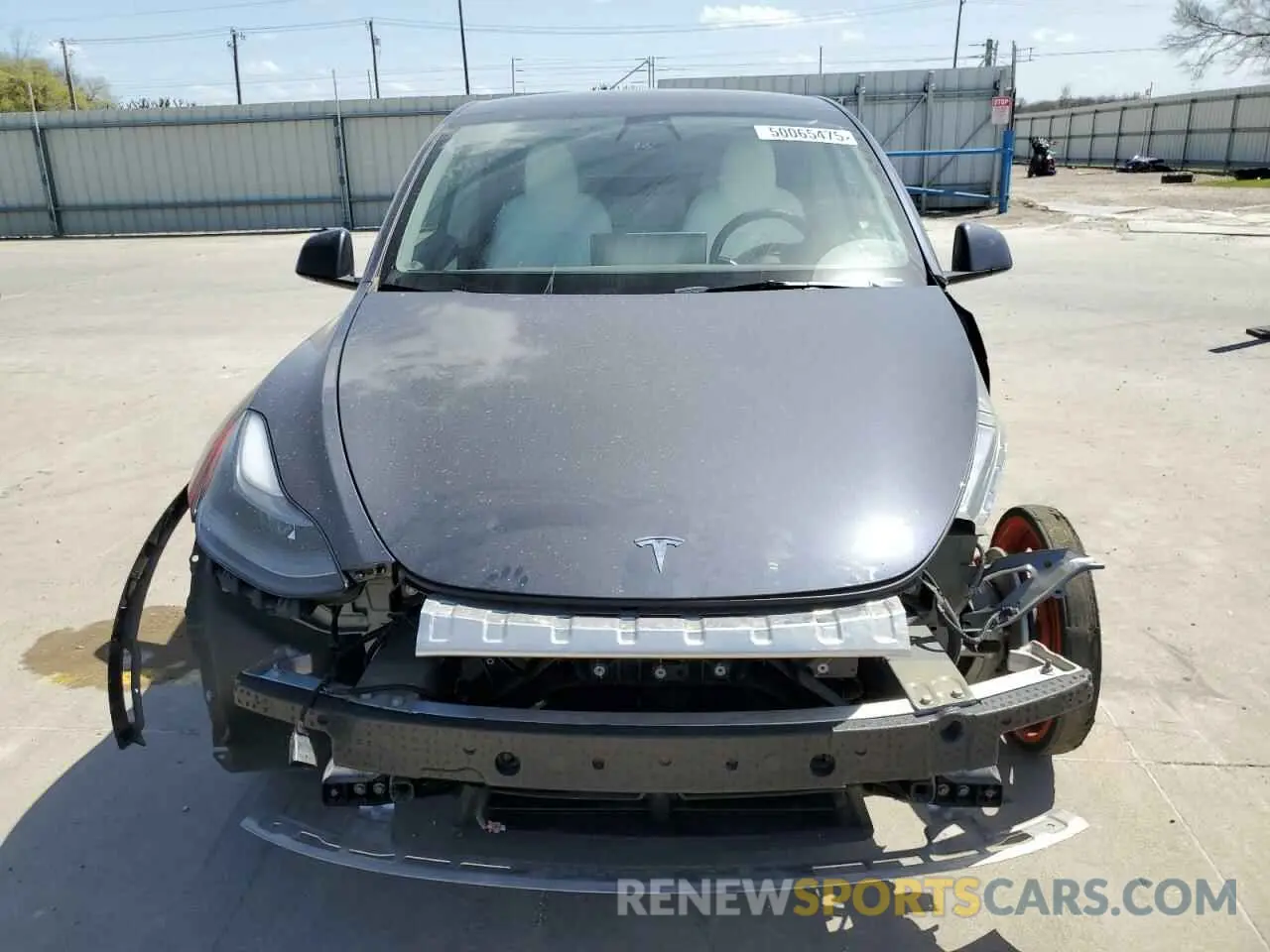 5 Photograph of a damaged car 7SAYGDEF9NF391454 TESLA MODEL Y 2022