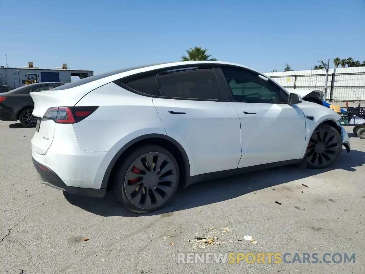 3 Photograph of a damaged car 7SAYGDEF9NF392197 TESLA MODEL Y 2022