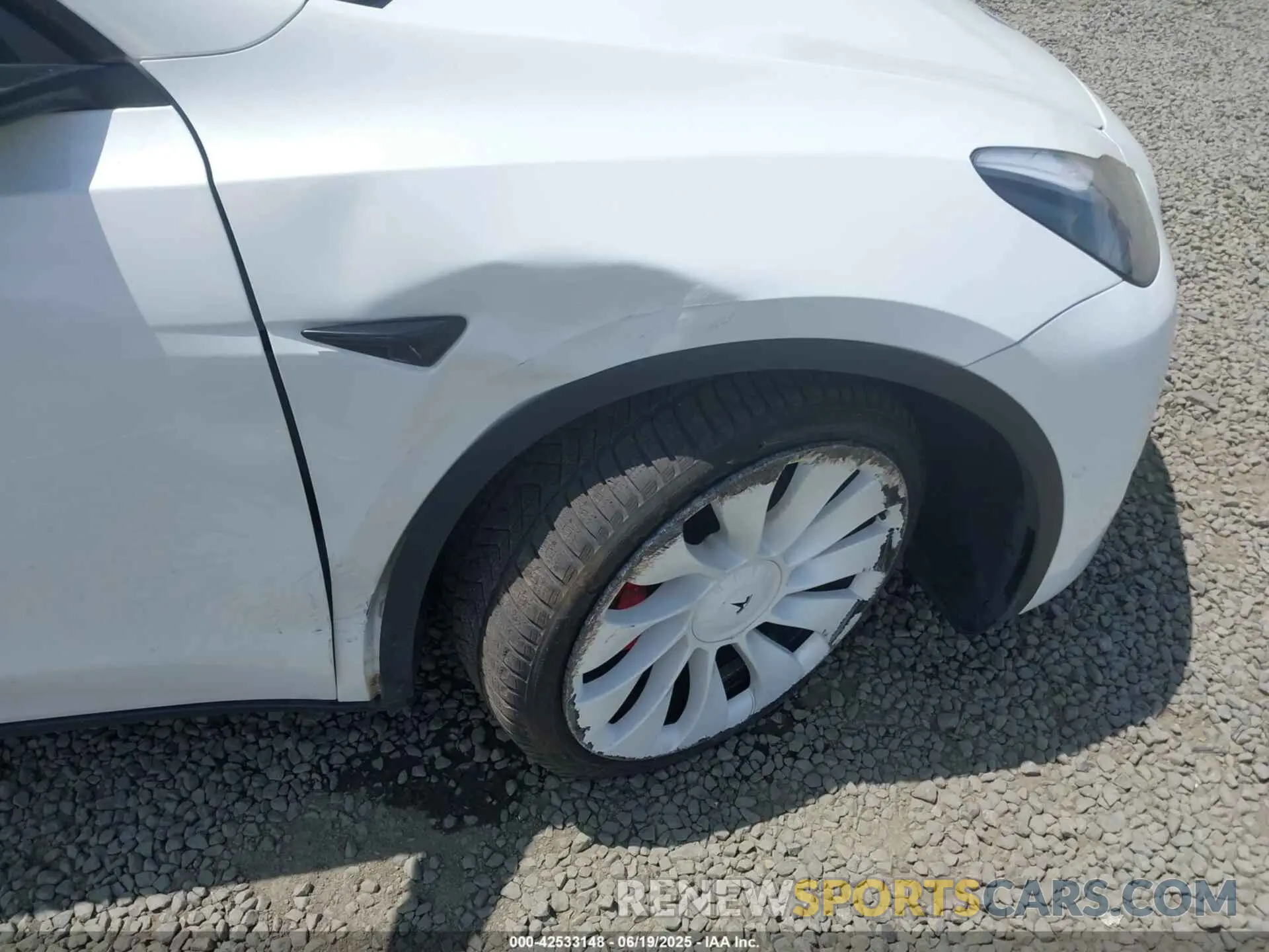 23 Photograph of a damaged car 7SAYGDEF9NF399019 TESLA MODEL Y 2022