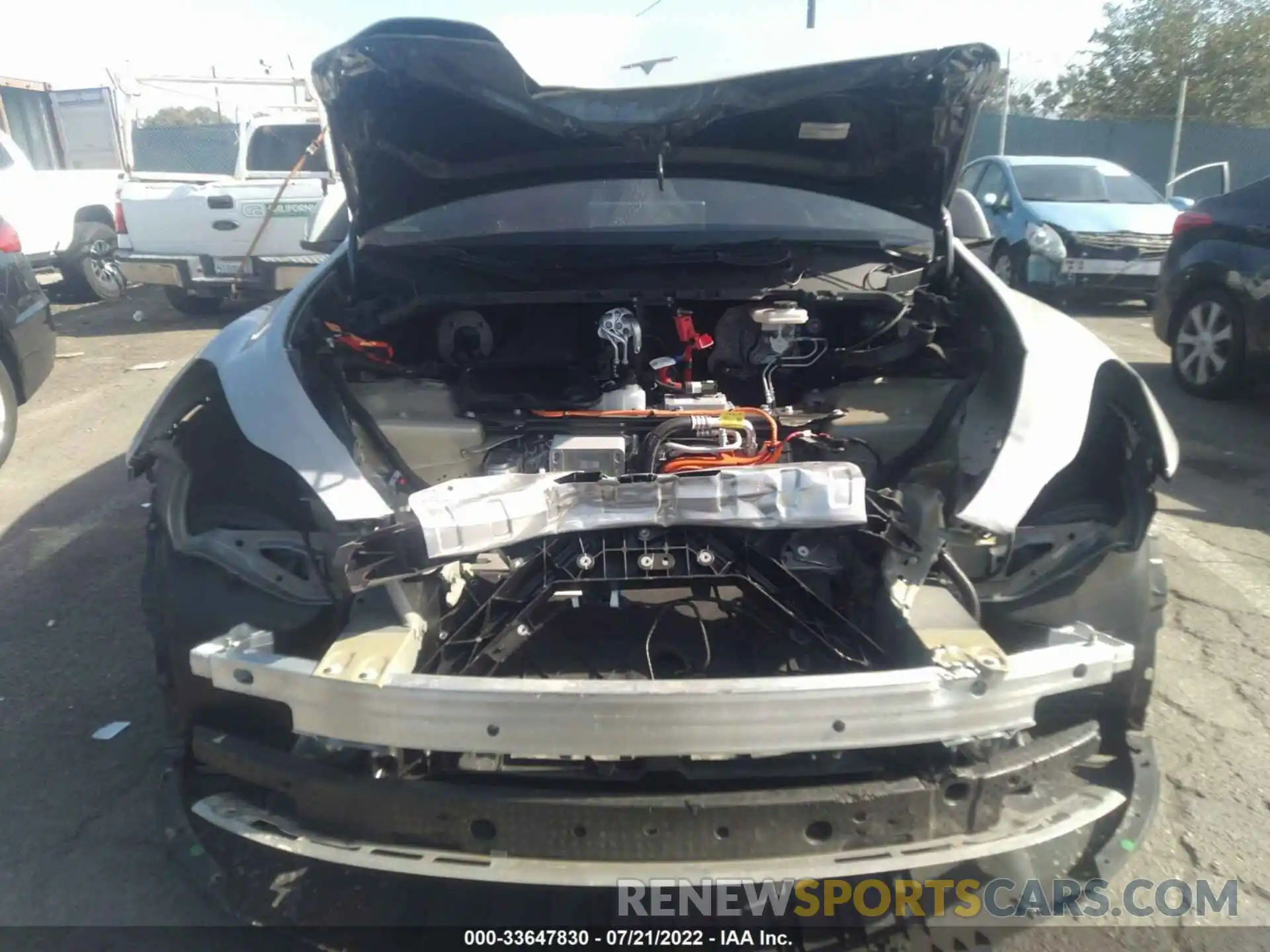 6 Photograph of a damaged car 7SAYGDEF9NF408432 TESLA MODEL Y 2022