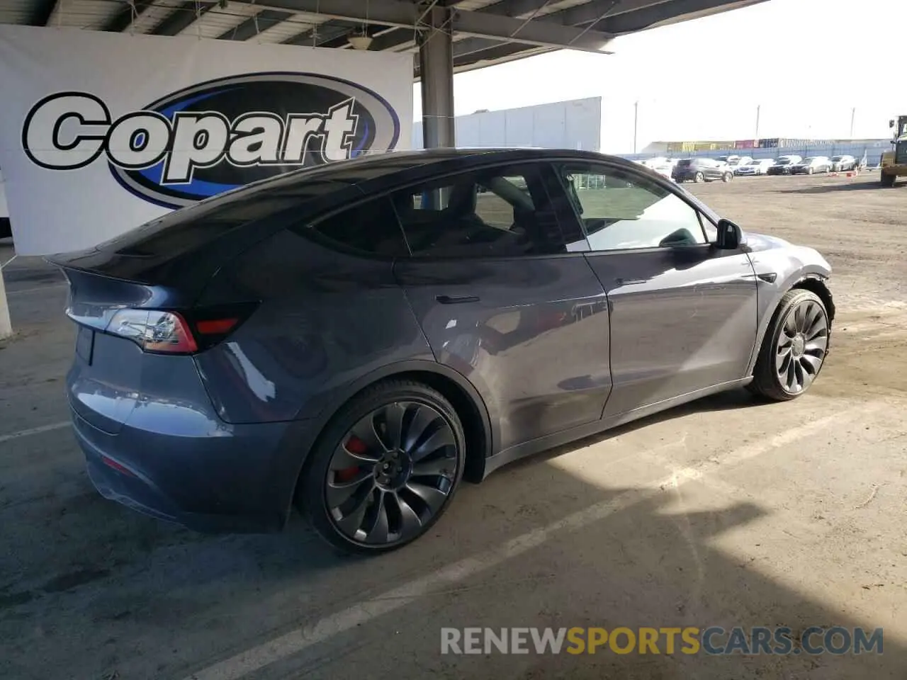 3 Photograph of a damaged car 7SAYGDEF9NF411721 TESLA MODEL Y 2022