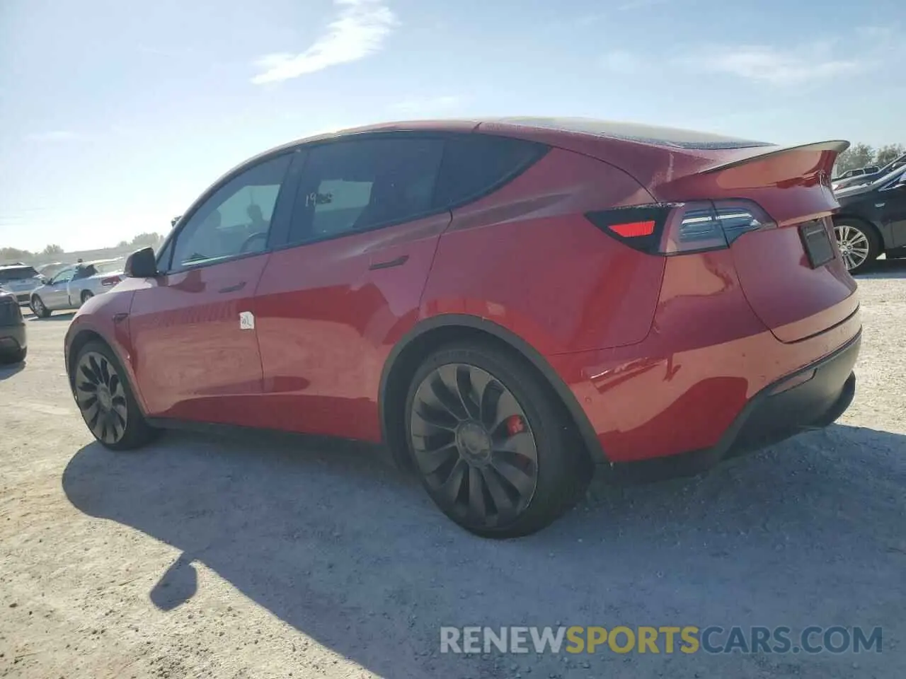 2 Photograph of a damaged car 7SAYGDEF9NF463298 TESLA MODEL Y 2022