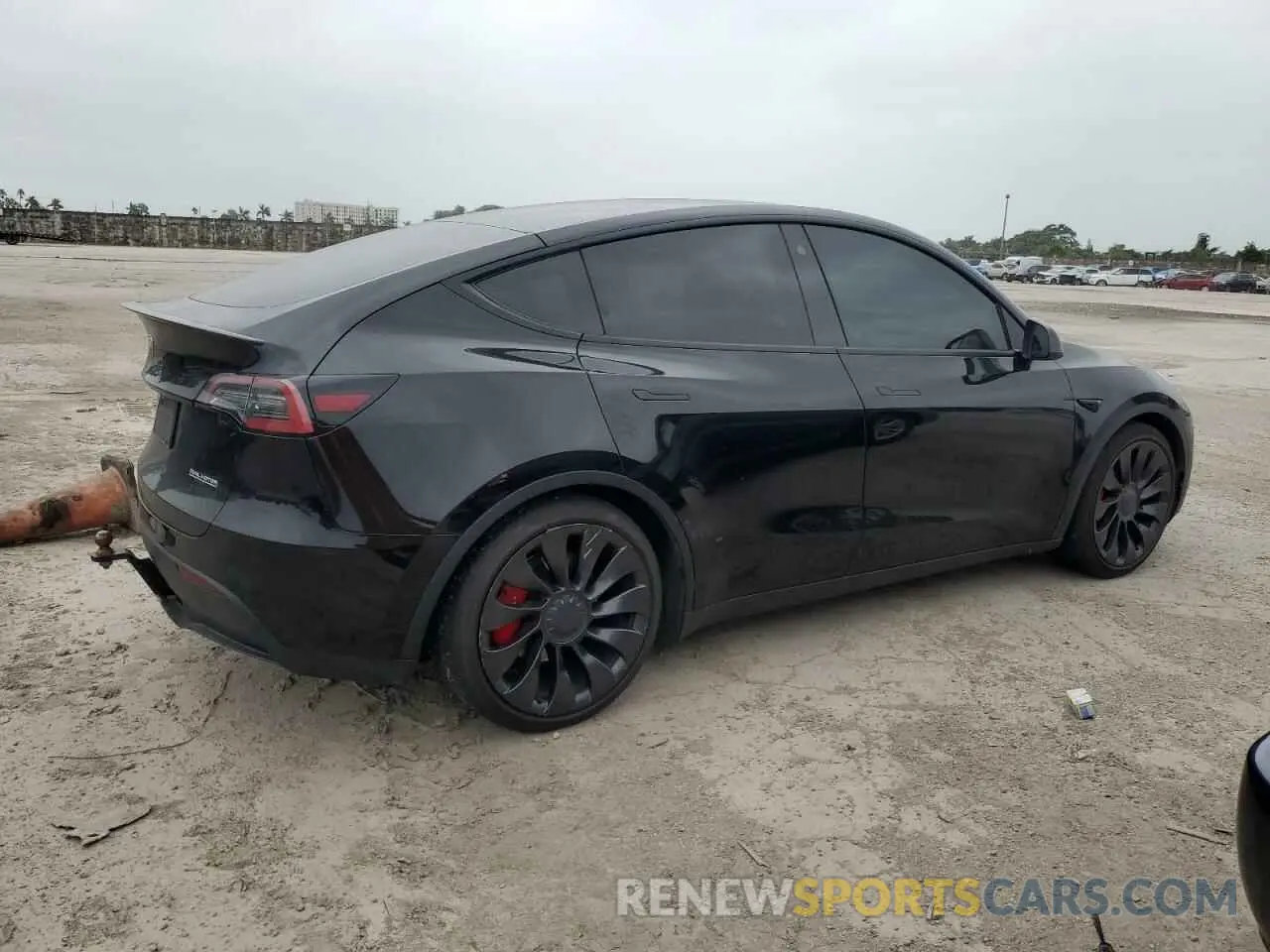 3 Photograph of a damaged car 7SAYGDEF9NF463382 TESLA MODEL Y 2022