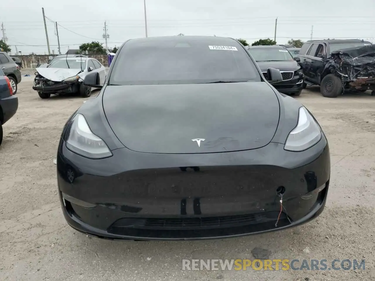5 Photograph of a damaged car 7SAYGDEF9NF463382 TESLA MODEL Y 2022