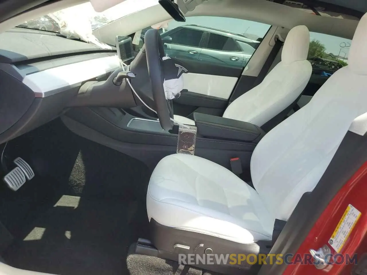 7 Photograph of a damaged car 7SAYGDEF9NF510183 TESLA MODEL Y 2022