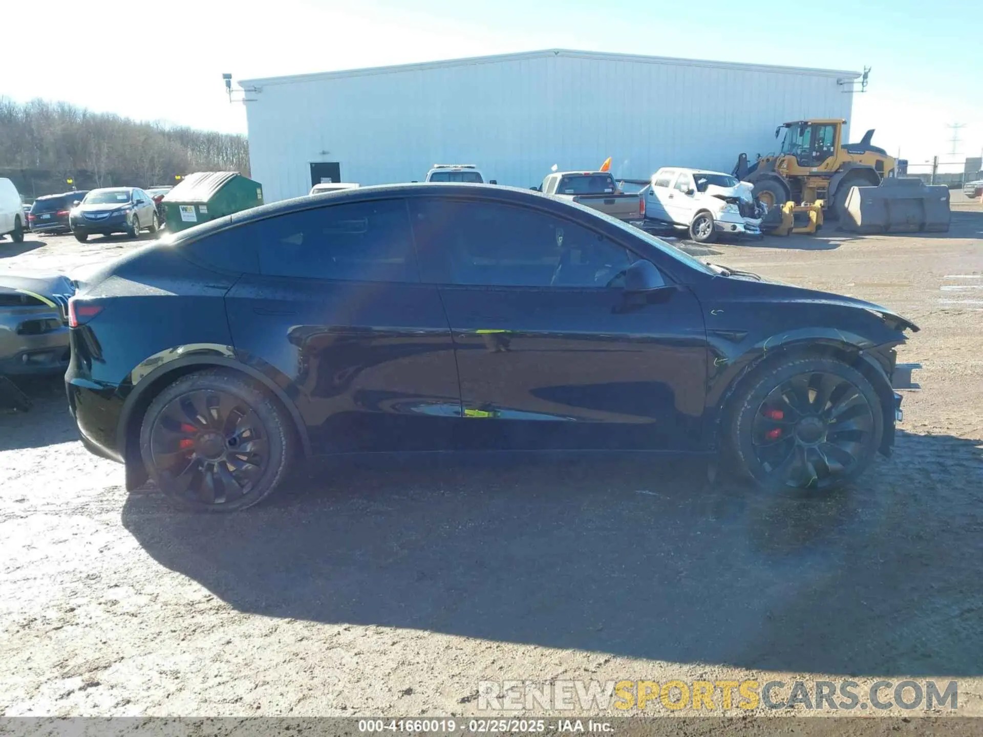 14 Photograph of a damaged car 7SAYGDEFXNF313636 TESLA MODEL Y 2022