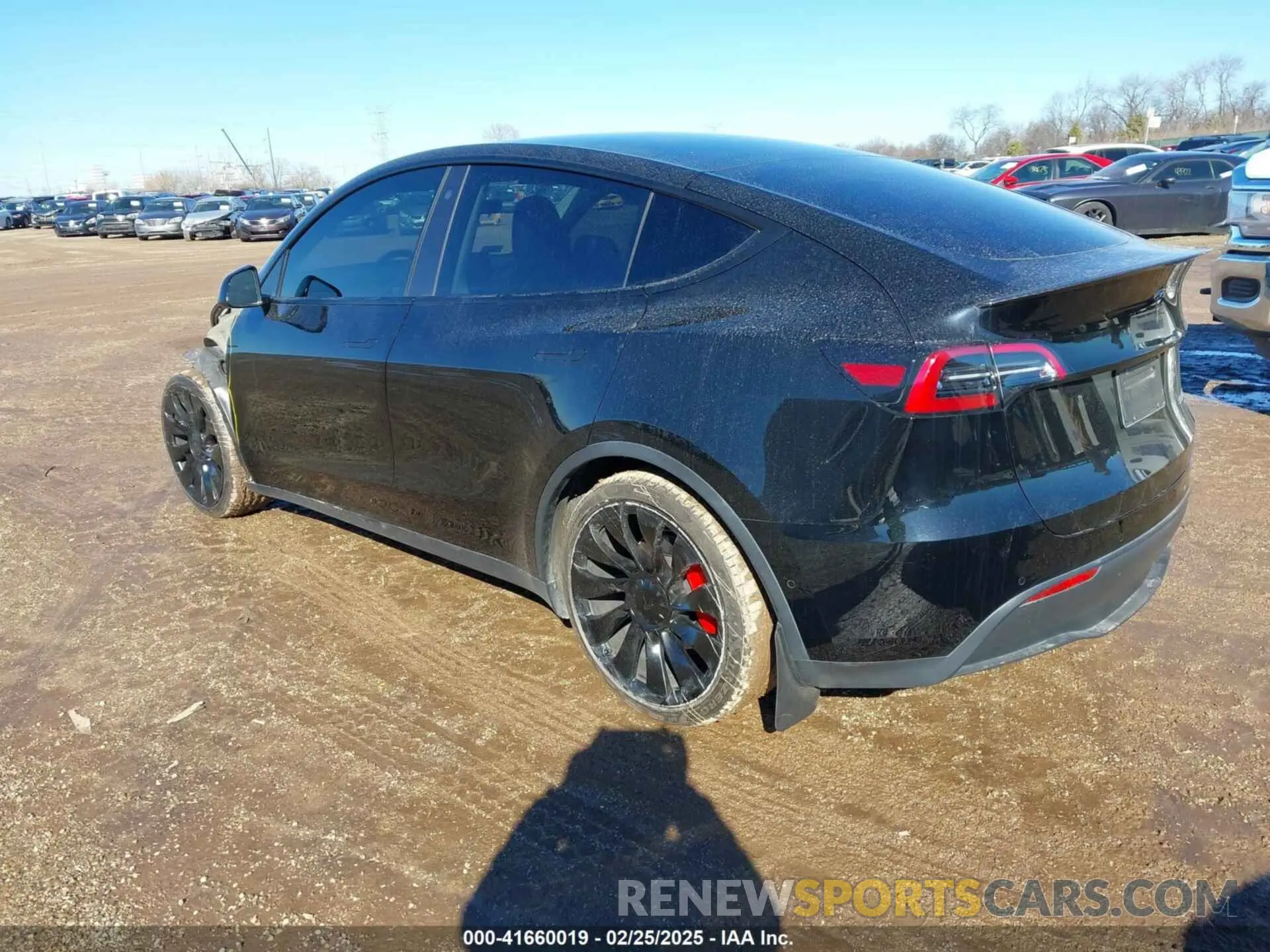 3 Photograph of a damaged car 7SAYGDEFXNF313636 TESLA MODEL Y 2022