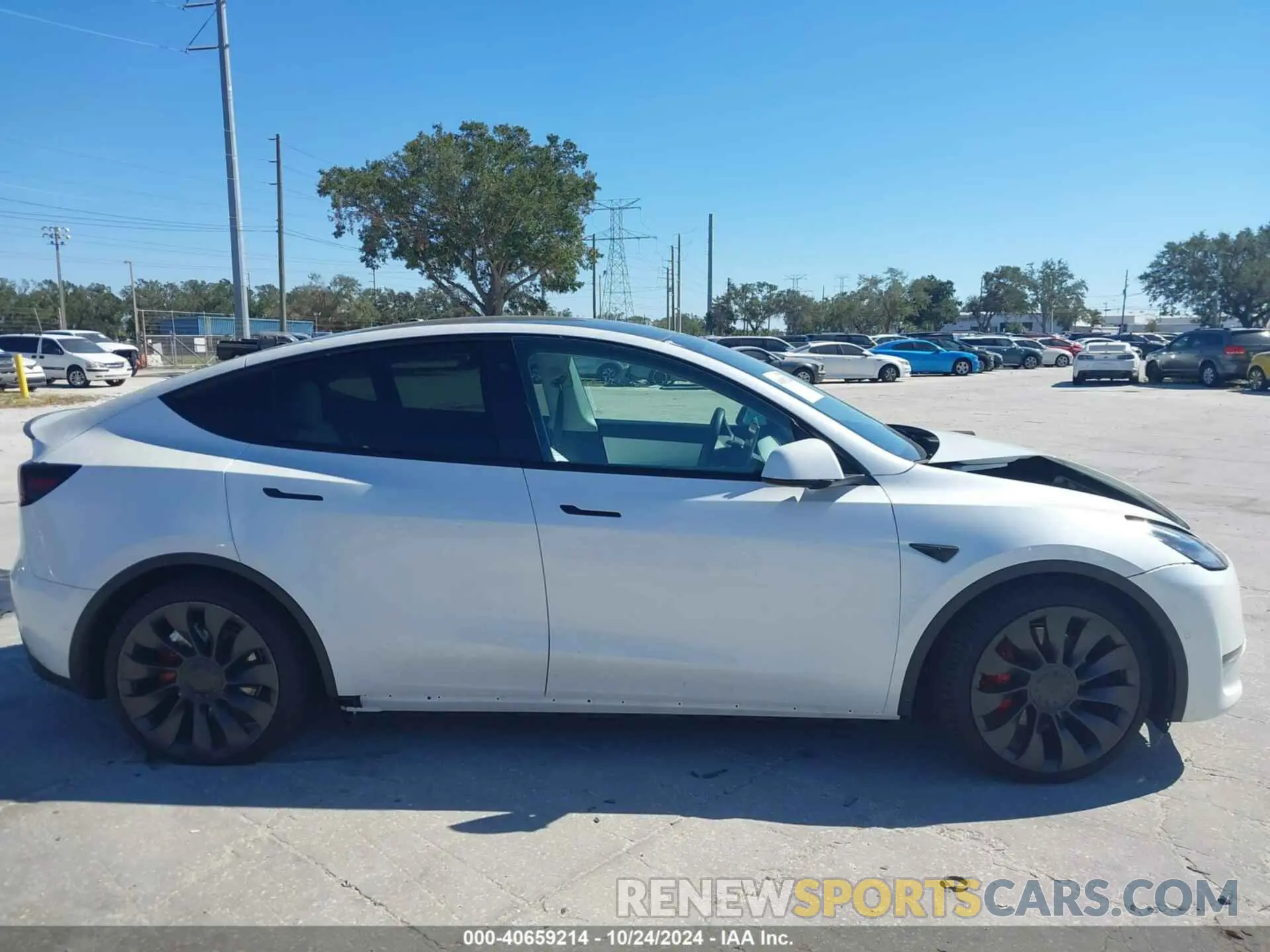 13 Photograph of a damaged car 7SAYGDEFXNF326323 TESLA MODEL Y 2022