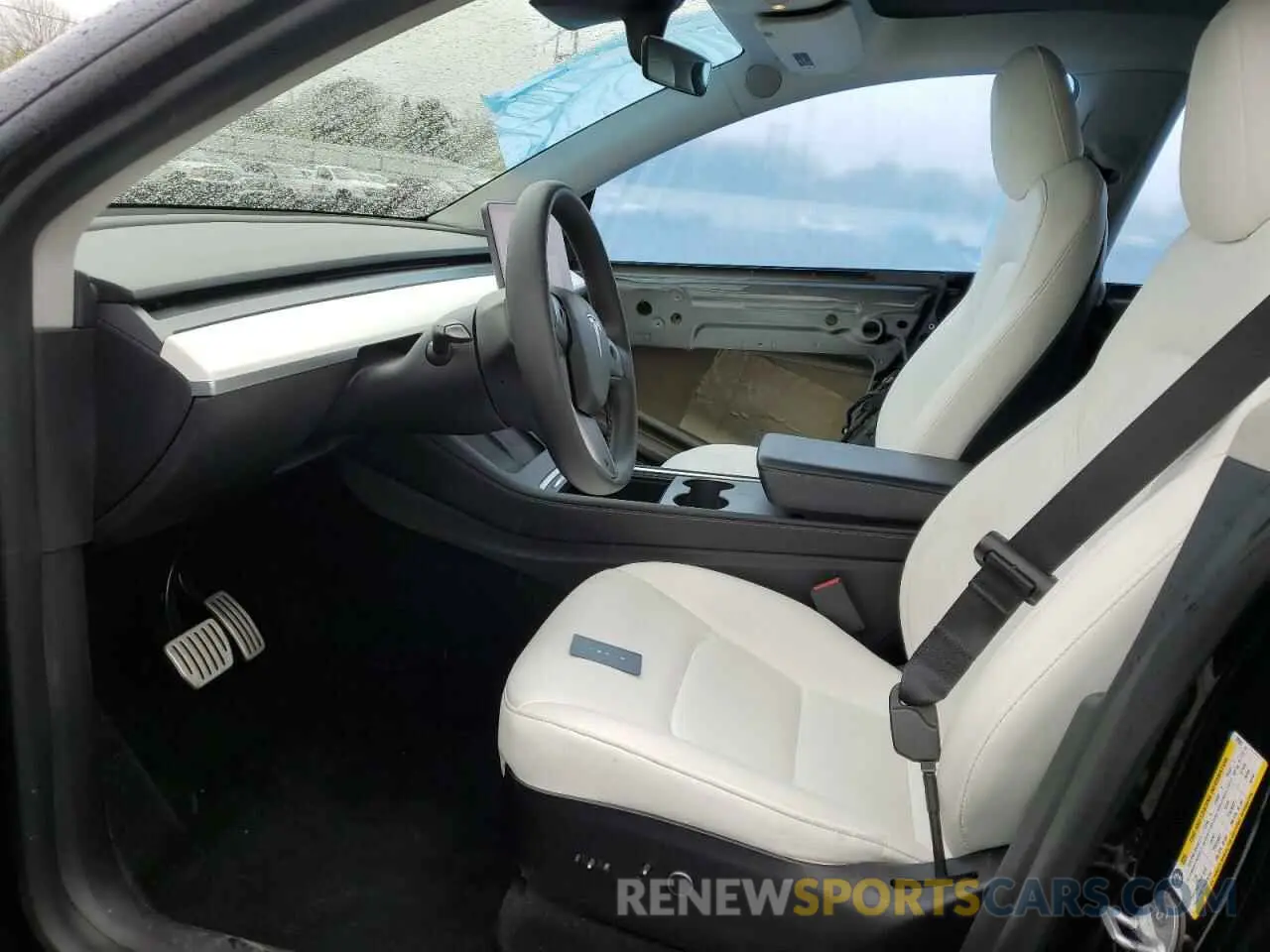 7 Photograph of a damaged car 7SAYGDEFXNF326967 TESLA MODEL Y 2022