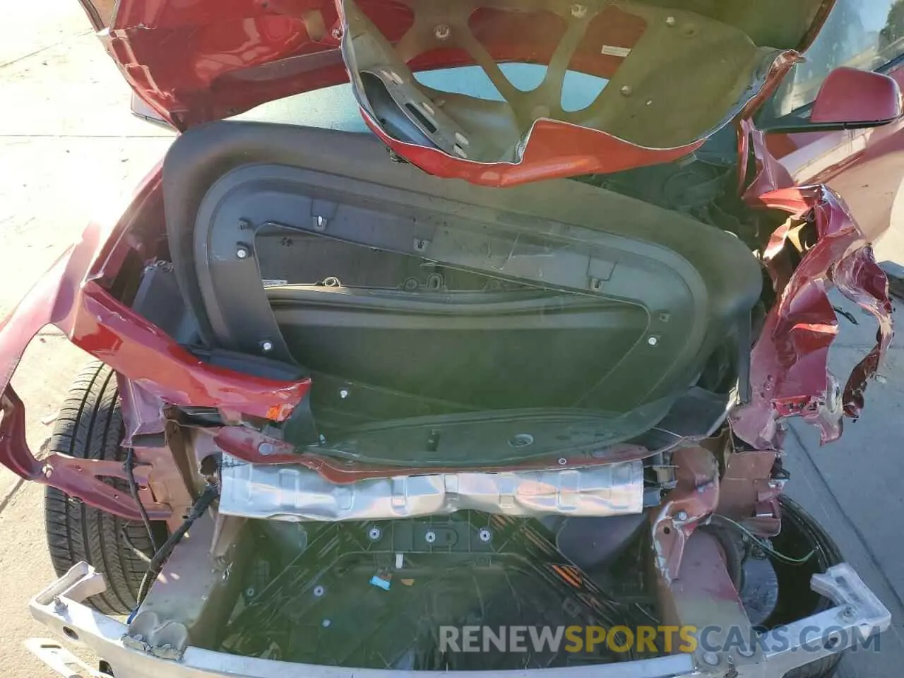 11 Photograph of a damaged car 7SAYGDEFXNF349293 TESLA MODEL Y 2022