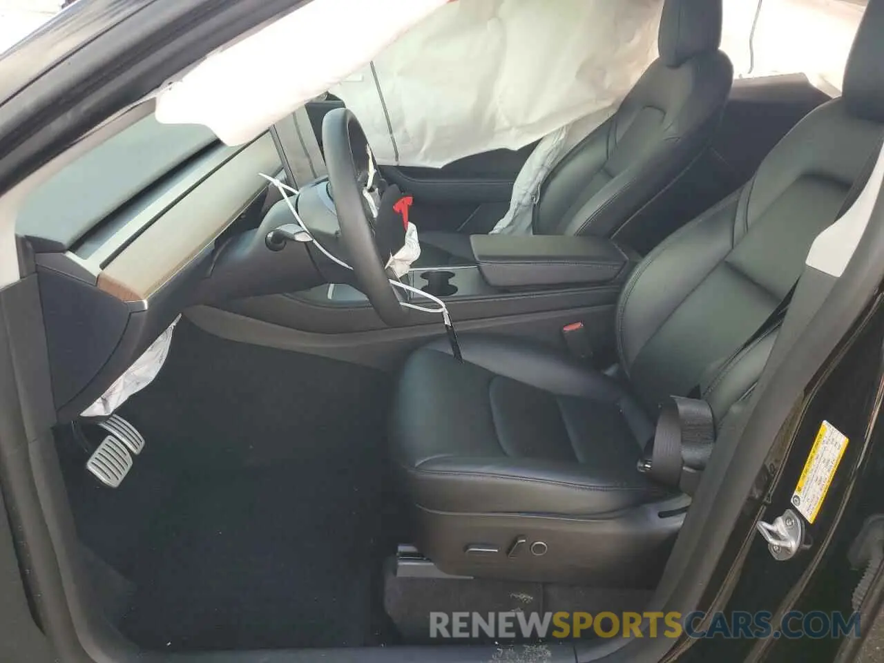 7 Photograph of a damaged car 7SAYGDEFXNF377613 TESLA MODEL Y 2022