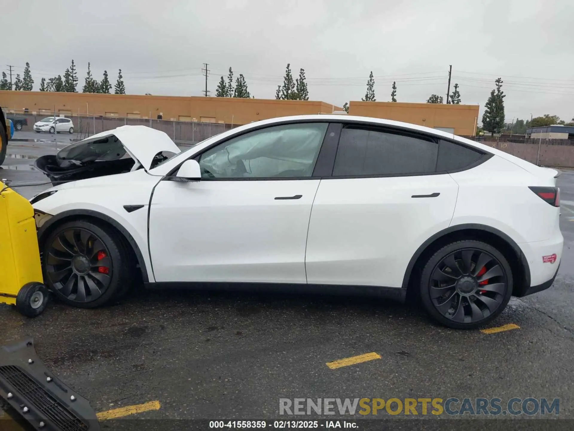 13 Photograph of a damaged car 7SAYGDEFXNF384268 TESLA MODEL Y 2022