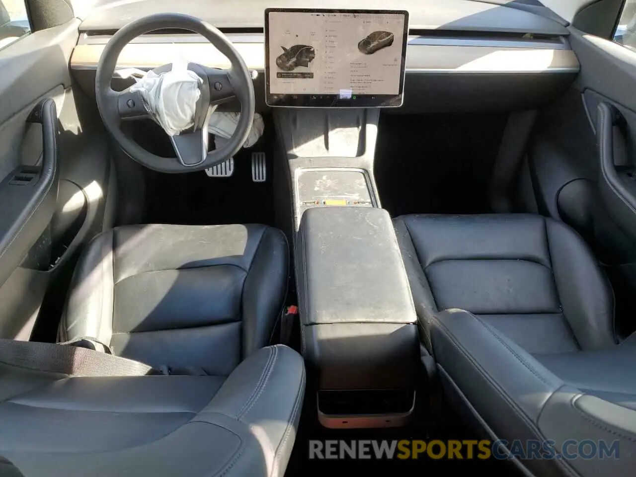 8 Photograph of a damaged car 7SAYGDEFXNF406060 TESLA MODEL Y 2022