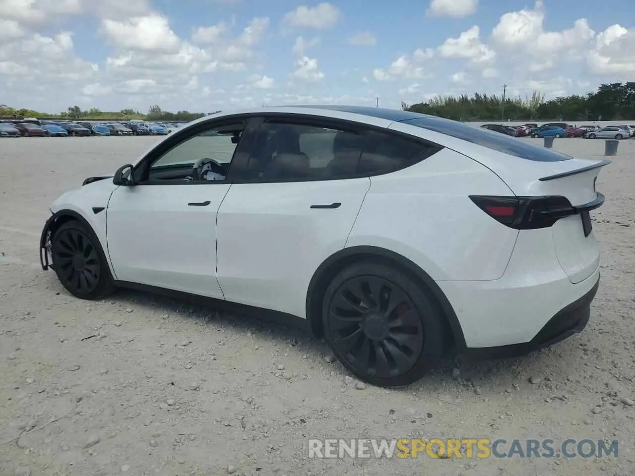 2 Photograph of a damaged car 7SAYGDEFXNF410531 TESLA MODEL Y 2022