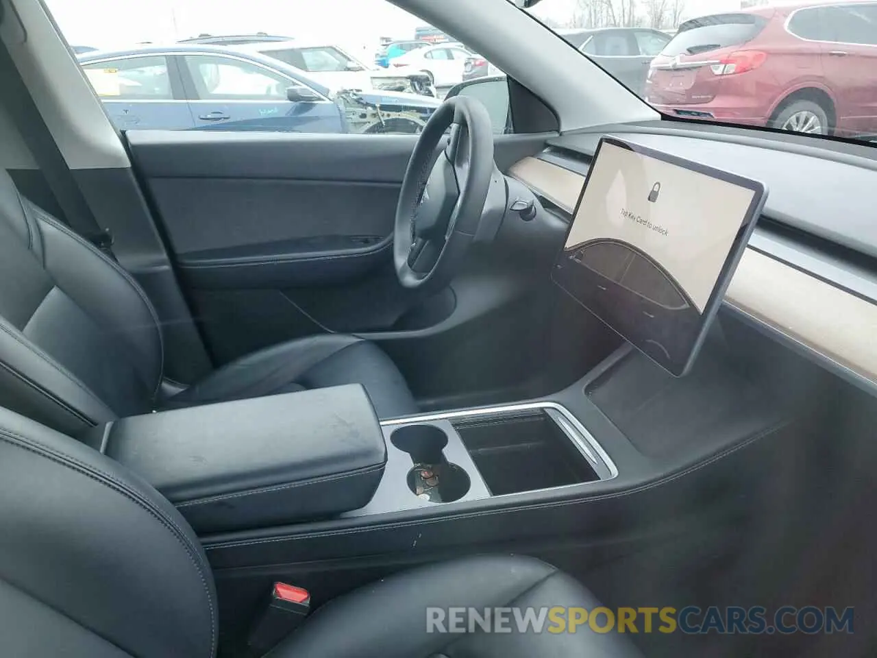 9 Photograph of a damaged car 7SAYGDEFXNF452388 TESLA MODEL Y 2022