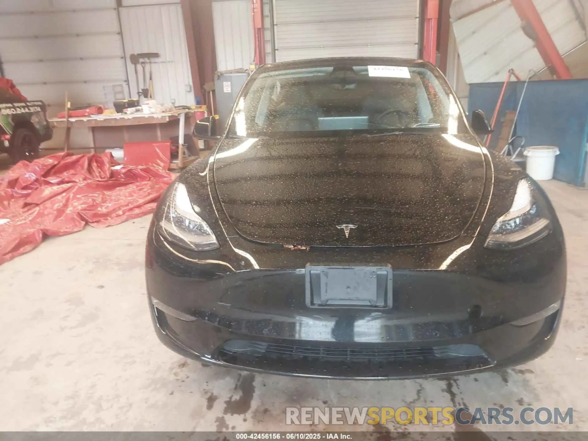 12 Photograph of a damaged car 7SAYGDEFXNF505493 TESLA MODEL Y 2022