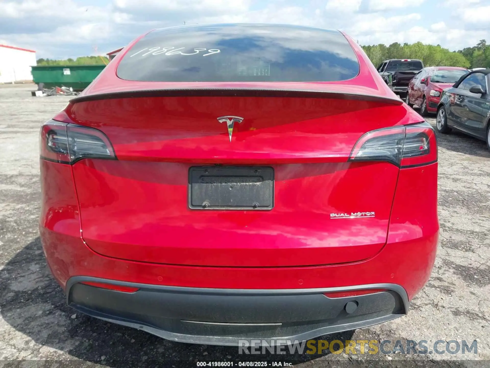 15 Photograph of a damaged car 7SAYGDEFXNF513951 TESLA MODEL Y 2022