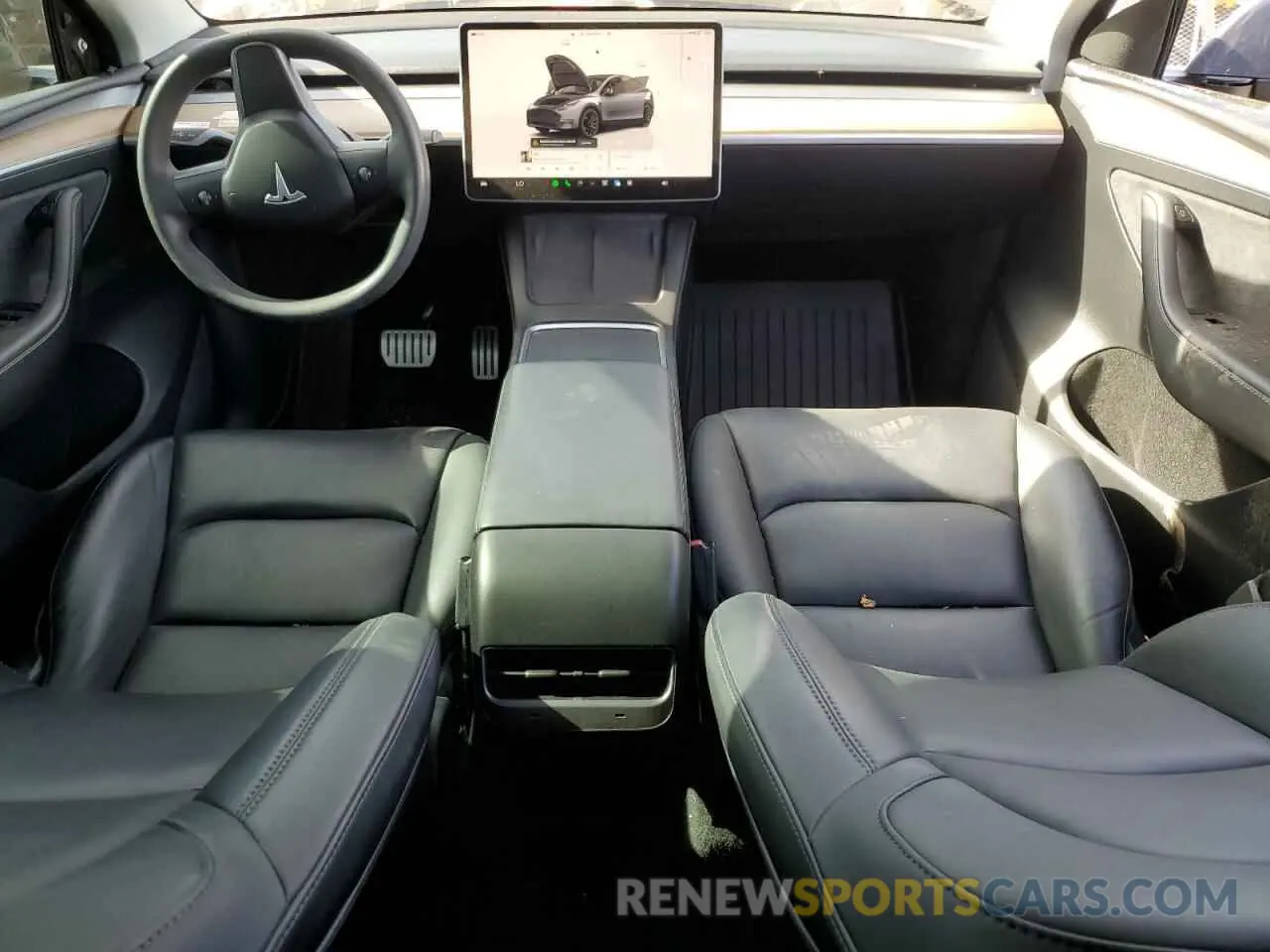 8 Photograph of a damaged car 7SAYGDEFXNF544214 TESLA MODEL Y 2022