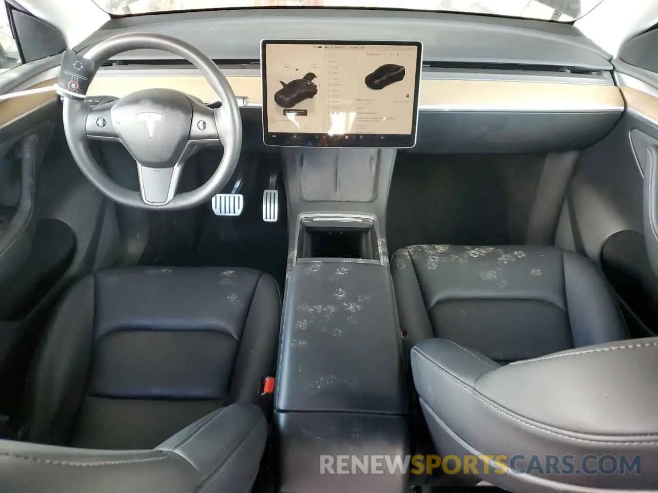 8 Photograph of a damaged car 7SAYGDEFXNF554631 TESLA MODEL Y 2022