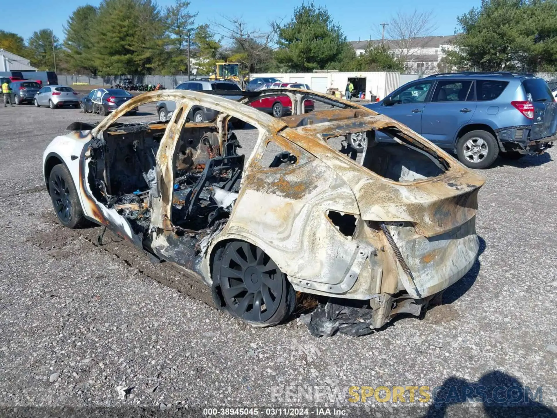 3 Photograph of a damaged car 7SAYGAEE0PF591258 TESLA MODEL Y 2023