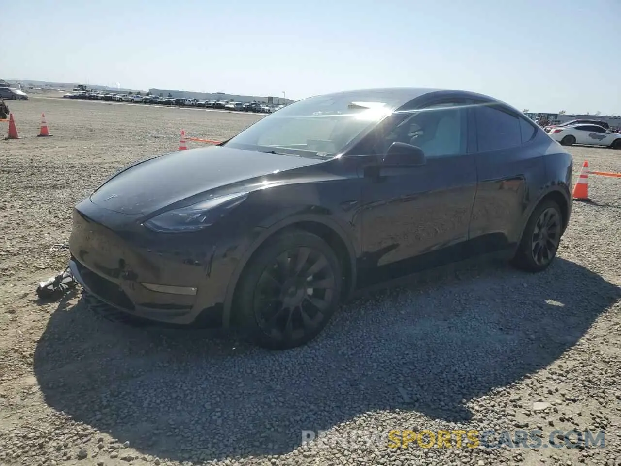 1 Photograph of a damaged car 7SAYGAEE0PF642810 TESLA MODEL Y 2023